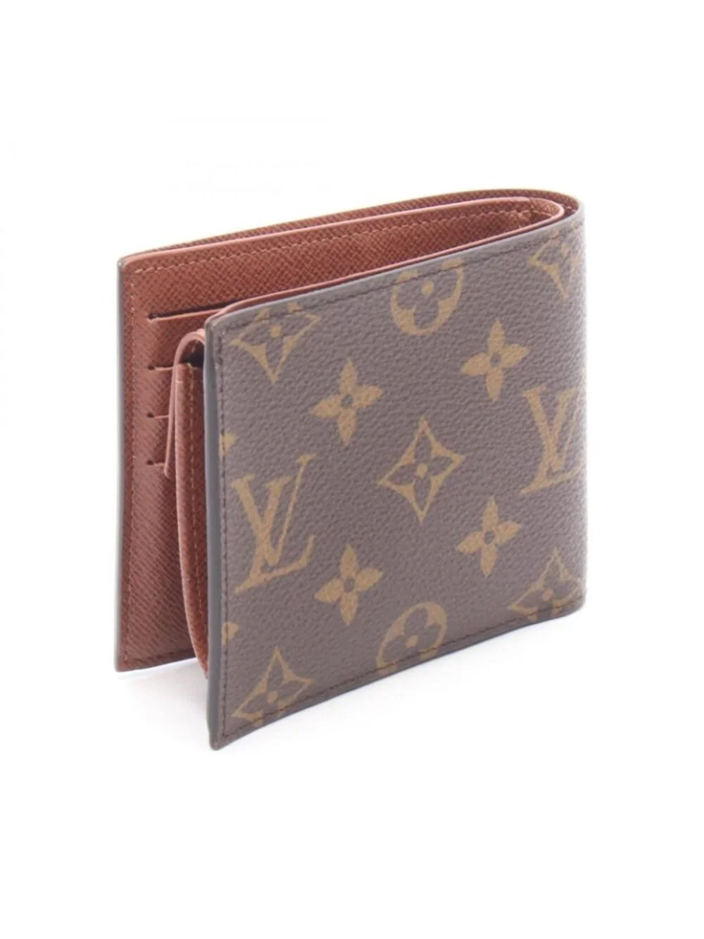Louis Vuitton Bifold Wallet Portefeuille Marco NM Monogram